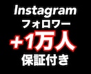 Instagramフォロワー＋1万人以上増やします ✨Instagram複垢振り分け可能✨ゆっくり増加可能！ イメージ1