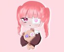 SNSアイコン用などのイラスト描きます 女の子、男の子、動物などオリジナルになります イメージ2