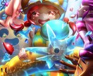 可愛い、格好いい鮮やかなキャライラスト描きます 観賞用、作品表紙、ヘッダー、立ち絵、キャス画などに イメージ5