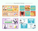 初回は2案ご提案！LINEリッチメニュー作ります 出品記念特別価格！目を惹くデザインを丁寧にお作りします イメージ3