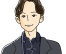 シンプルながらややリアルな似顔絵作成します 手書きのあなただけのオリジナルイラストです！ イメージ7