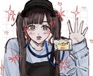 イラスト風似顔絵描きます キラキラかわいい！アニメイラスト風の似顔絵お描きします！ イメージ1