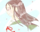 ふんわりタッチのやさしい水彩風イラスト描きます 【格安】【即納】あなただけのSNSイラストやアイコン イメージ6