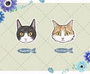猫さんの似顔絵描きます リアル寄りの絵柄で猫さんの正面のお顔を描きます イメージ2
