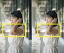 ウェディングフォトの人物写真レタッチします 10枚から対応♪ 痩身、シワ消し、美肌、バストアップなど イメージ5