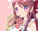 SNSのアイコン作成します かわいい系の絵柄のアイコンにしたい方向けです。 イメージ1