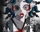可愛らしいものからダークなものまで幅広く描きます アイコン、MV用、一枚絵など幅広く受け付けております。 イメージ6