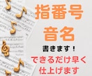 なるべく早く指番号や音名を書きます 〜音大出身の現役講師が効率よく上達する楽譜にします〜 イメージ1