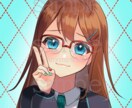 可愛いアニメ調のアイコン描きます ファンタジーや儚いイラスト✨目力のある可愛い絵✨ イメージ6