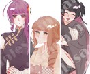 夢絵やコテ同、アイコンを描きます カップルやご友人とのイラストやSNSアイコンを描きます！ イメージ1
