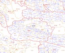 全国　県、市区郡、大字、字境界地図出来ます 全国県、市区郡、大字、字境界地図 イメージ2