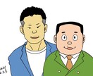 アニメ風似顔絵書きます いい感じの似顔絵のアイコンをつくりませんか イメージ3