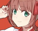 かわいいSNSアイコンを描きます 色な場合で使えるかわいいアイコン イメージ1