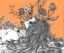 オリジナルペン画イラストを作成します モノクロの世界観を描きます◈ アイコンやヘッダーにも！ イメージ3