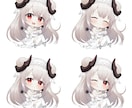 商用利用◎ミニキャラ制作します 【可愛いデフォルメイラスト】グッズや動画素材などに！ イメージ7