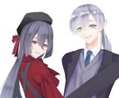TRPG等に使える立ち絵イラストを制作します あなたのハートにクリティカル！ イメージ4