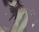 アイコンやヘッダーなどのイラスト描きます 厚塗りテイストの男子を描くのが得意です! イメージ5