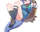 立ち絵・キャラクターイラスト描きます シンプルめで可愛いキャラクターイラストを イメージ3