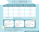 オリジナルLINEスタンプを作成いたします 可愛いから、シンプルまで製作可能です！ イメージ2