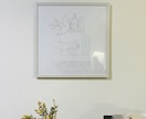 ゆるくてかわいいウォールアートを作成します 1枚絵 壁掛け 絵画 art painting イメージ2