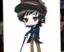 似顔絵アイコン等キャラクター作成なんでも承ります SNSアイコン、広告PR等さまざまな用途でご使用いただけます イメージ2