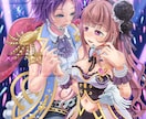 イラストのご注文承ります アナログ風の塗り、手描きの味を強調 イメージ2