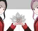 歌ってみた1枚絵を2000円でお描きします 立ち絵がある方！本家様のパロディサムネイル イメージ3