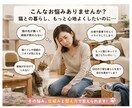 楽になる！40代からの猫との暮らしイライラ聞きます 毛、ニオイ、散らかりの悩みをついで掃除で解決 イメージ2