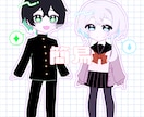 個性溢れる可愛いミニキャラ描きます オリジナルキャラクターをデフォルメします! イメージ2