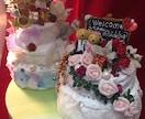 結婚式のお客様をかわいいケーキでお出迎えします ウェルカムスペースが華やかになるクレイアートケーキ！ イメージ2
