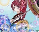 レトロモダンなイラスト、制作ます パッキとした色合いアニメ+絵本の様な絵柄です イメージ3