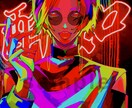 カラフルで個性的なイラスト描きます 他とは違う魅力が出せると思います！ イメージ4