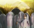 イメージに合った絵柄の雰囲気あるイラストを描きます 商用利用可。背景小物の描き込み含みます。 イメージ5
