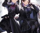 コーデイラスト制作いたします ご希望のテーマで全身コーデ立ち絵イラストを制作︎します︎ イメージ7