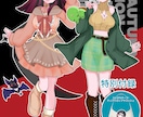 歌みた・配信サムネ用イラスト／商用利用OK描きます 印刷技能士クリエイターが可愛い&かっこいいイラスト描きます イメージ1