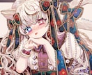 ロココアンティークな世界観のイラストを描きます 華やかで優美な世界観！サムネイルやアイコン、グッズなどに イメージ1