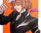 存在感のあるSNSアイコン描きます あなた用の格好いい絵を描きます！ イメージ3