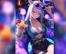 アイコンやサムネイルなど描きます カッコイイ男性や可愛らしい女の子描くのが得意です。 イメージ2