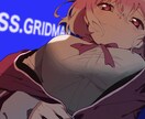 人物イラスト制作致します アイコン、キャラデザ、立ち絵、挿絵、漫画等製作可能 イメージ1