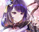 厚塗りチックで綺麗なアイコンを制作いたします SDキャラクターも対応OKです。お気軽にご相談ください！ イメージ2