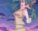 立ち絵・背景付き1枚絵、お描きします 素早く丁寧にそしてお手軽に、イラストをお描きします！ イメージ7