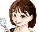 現役大学生！うるっと可愛い似顔絵描きます 写真を元に少し可愛く仕上げます！リアルさと2次元の間を！ イメージ1