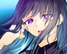 イラスト/アイコン/ヘッダー作成いたします かわいい系キャッチーな絵柄からダークな雰囲気まで対応します イメージ7