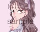柔らか雰囲気のSNSアイコン制作します 雰囲気のある目を魅くアイコンを作りませんか？ イメージ2