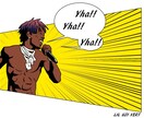 写真をhiphop・ストリート系の絵にします hiphopやストリート系が好きな人にはオススメです イメージ1