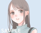 アイコンにおすすめ♡可愛いイラストお描きします 似顔絵風・デフォルメ・イメージイラストなどもお受け致します◎ イメージ2
