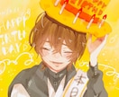 SNSで使える！ゆるふわ〜なイラスト描きます 似顔絵やオリキャラ等、ご相談下さい˙ᵕ˙♡ イメージ5