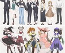 立ち絵・一枚絵・アイコンイラストお描きします 【商用利用込み】TRPG、SNSアイコン、サムネなど イメージ3