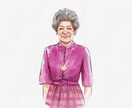 即納品！写真をもとにデジタル水彩似顔絵を描きます 【シンプルプラン】素敵な写真をより鮮やかに仕上げます✨ イメージ3