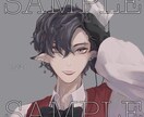 立ち絵やSNS使用可のアイコンイラストを制作します かわいいからかっこいいまで幅広くお承ります！ イメージ5
